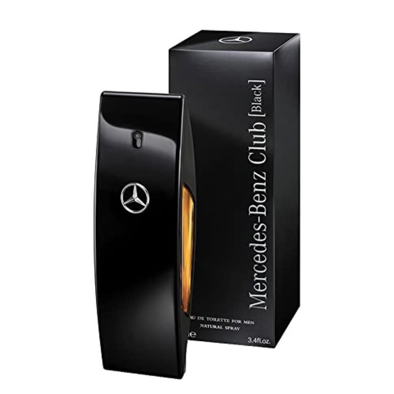 Mercedes-Benz Men's Mercedes-Benz Club Black EDT 3.4 oz Fragrances 3595471041197
