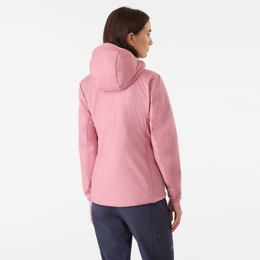 Pre-owned Arc'teryx Womens  Reverie Pink Atom Hybrid Jacket Sz Xxl $300