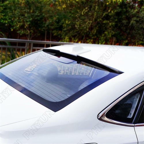 54'' Carbon Fiber Look Car Rear Roof Lip Spoiler Tail Trunk DIY Refit Wing Trim