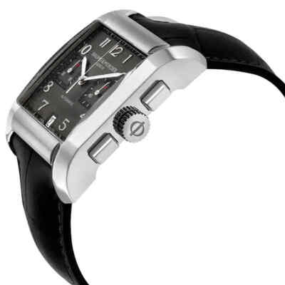 Pre-owned Baume Et Mercier Baume And Mercier Chronograph Automatic Black Dial Men's Watch 10030