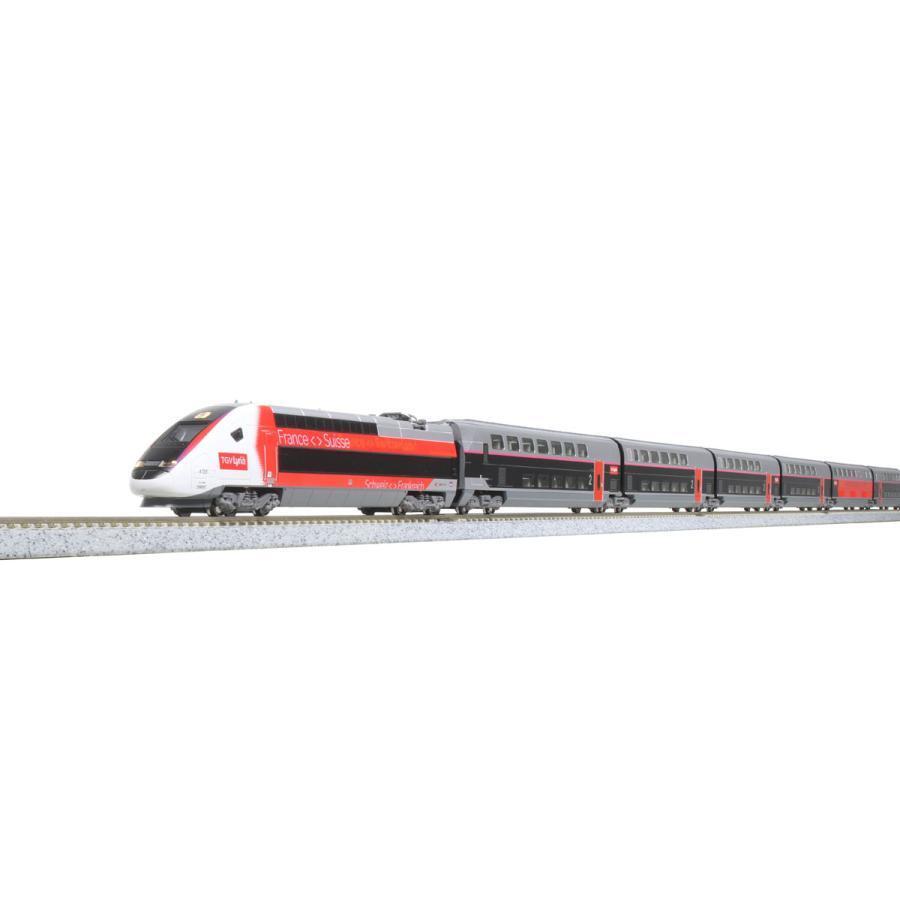 Kato 10-1762 TGV Lyria Euroduplex 10-car set Kato 10-1762 TGV Lyria Euroduplex 10-car set
