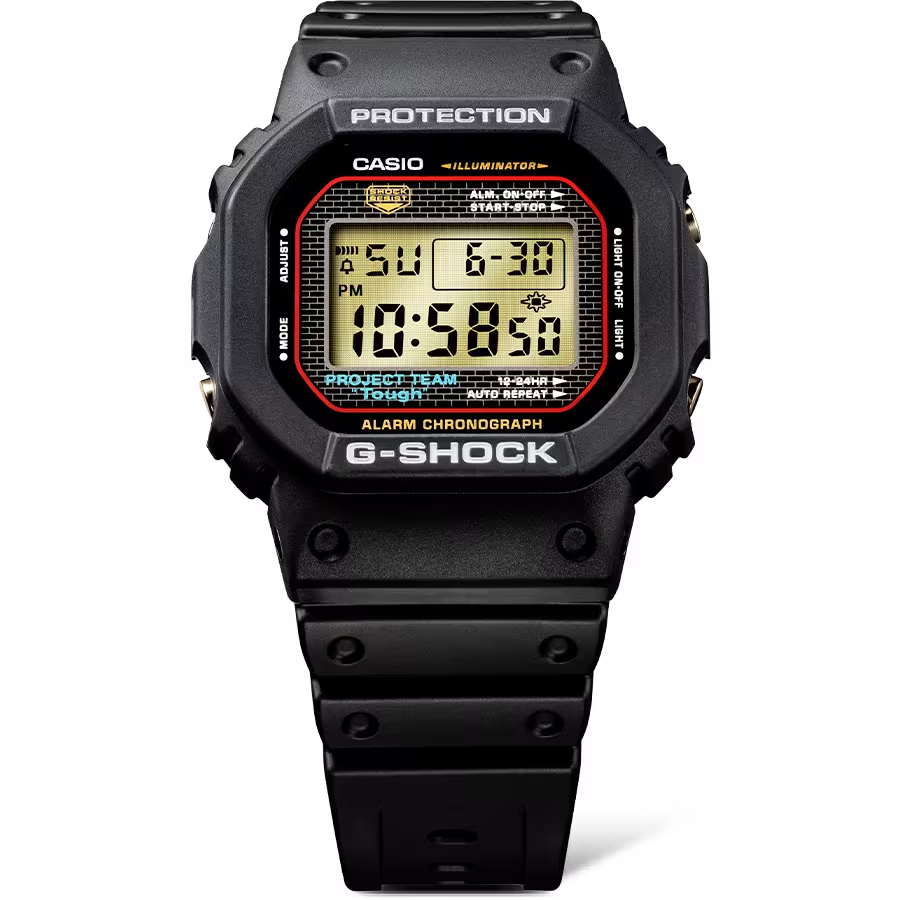 Pre-owned G-shock ✫ 40th Casio  Dw5040pg-1 Anniversary Recrystallized Project Team Tough