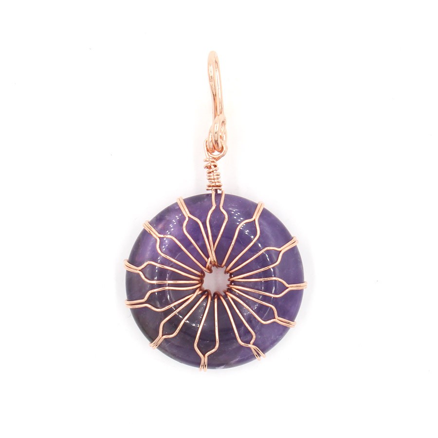 1pcs Crystal Pendant DIY Necklace Jewelry Wind Hanging pendant Decor Craft