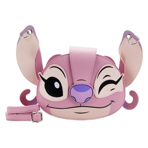 ショルダーバッグ・ポシェット ILLIGO Love Stitch Shoulder Bag Indie Pink Amazon.com: Loungefly Lilo and Stitch Angel Cosplay