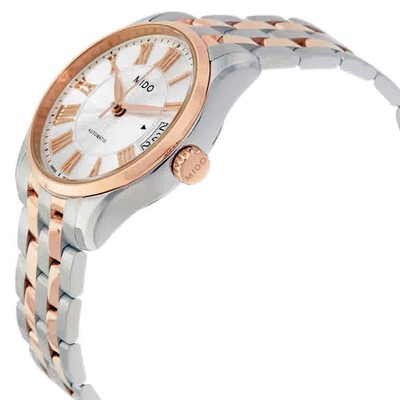 Pre-owned Mido Belluna Ii Automatic Ladies Watch M024.207.22.033.00
