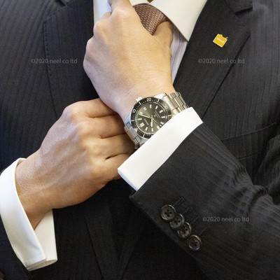 Pre-owned Seiko Prospex Scuba Diver's Men's Watch Sbdc101 Black Wristwatches