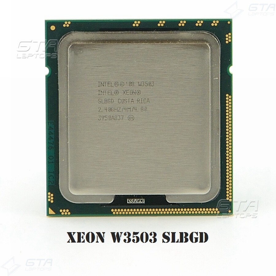 Intel Xeon W3503 2.40GHz SLBGD Socket 1366 Dual-Core CPU Working Pull