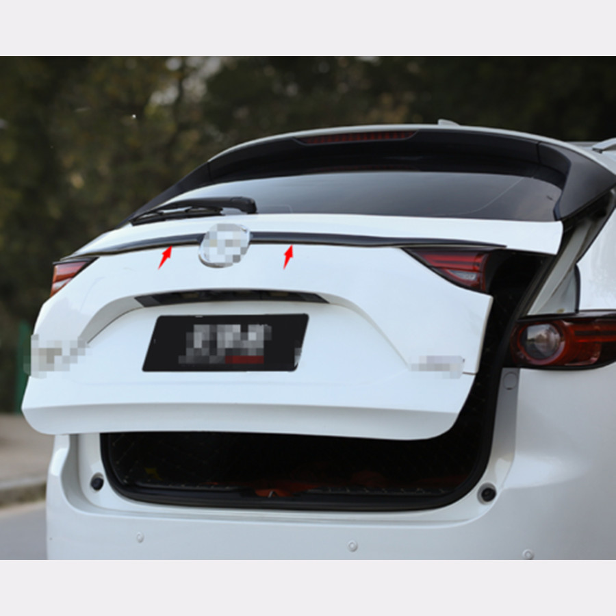 For Mazda CX-5 17-21 Carbon Fiber Style Rear Door Trunk Lid