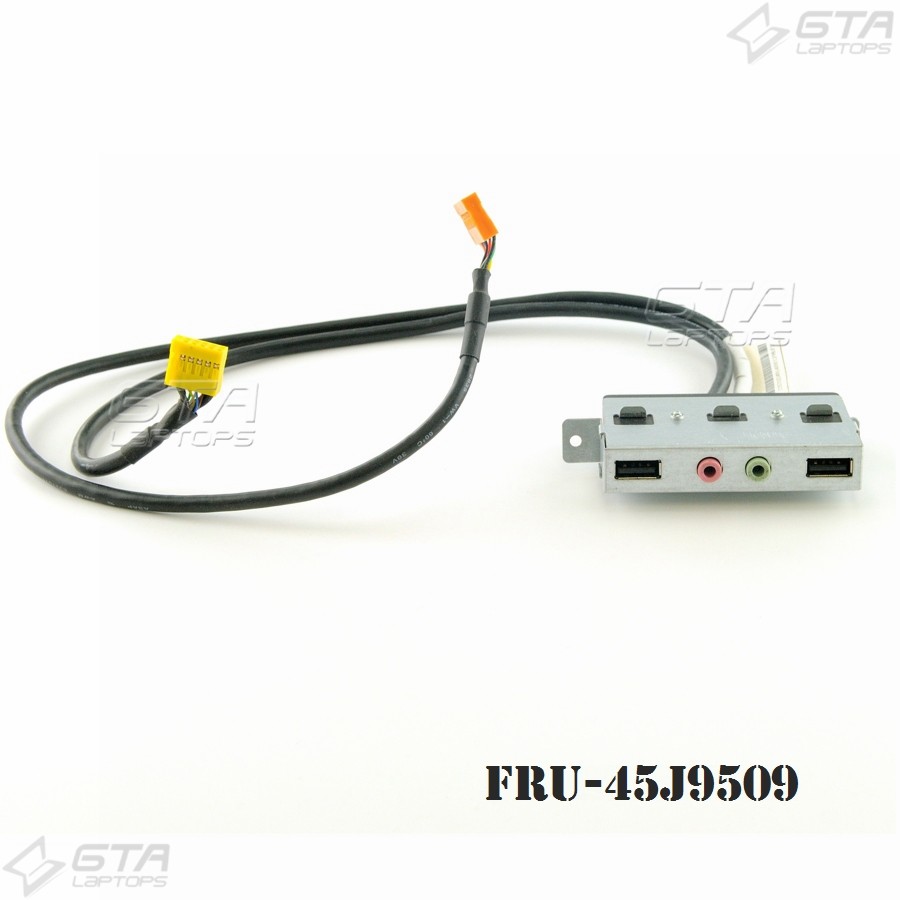 Lenovo Thinkcentre M58E USB Audio Front I/O PanelPower Button&Cables FRU-45J9509