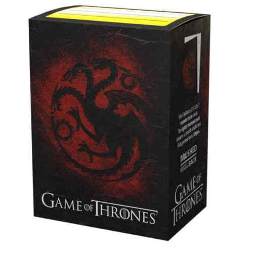 Art House Targaryen Game of Thrones 100 ct Dragon Shield Sleeves Standard Size