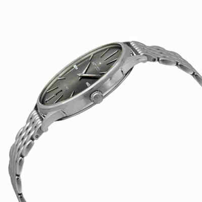 Pre-owned Hamilton Jazzmaster Thinline Automatic Anthracite Dial Men's Watch H38525181