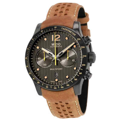 Мужские часы с автоматическим хронографом Mido Multifort M025.627.36.061.10
