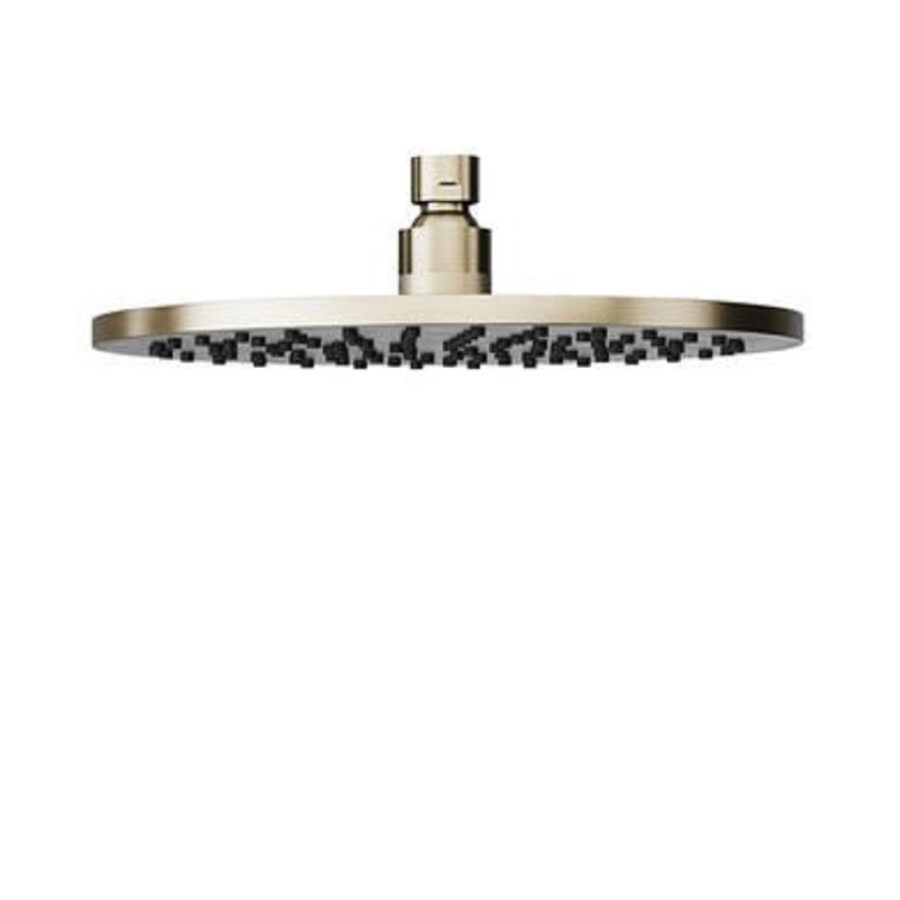 Bathstore Round Fixed Shower Head 250mm Brushed Nickel