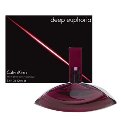Deep Euphoria By Calvin Klein 3.4 Oz (100ml) Eau De Parfum for women 