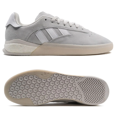 Mens grey adidas trainers clearance