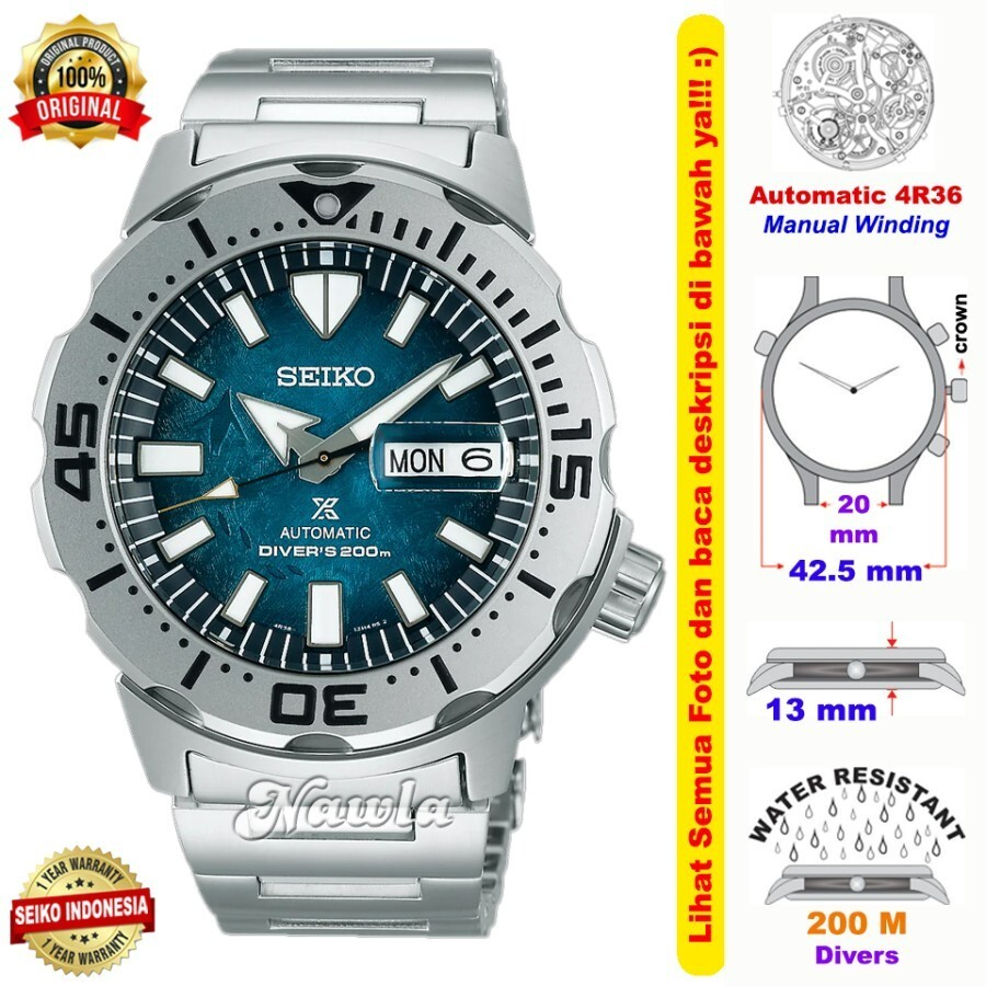 SEIKO モンスター　ネイビー SEIKO MONSTER 100th Anniversary Limited Edition Diver's 200M