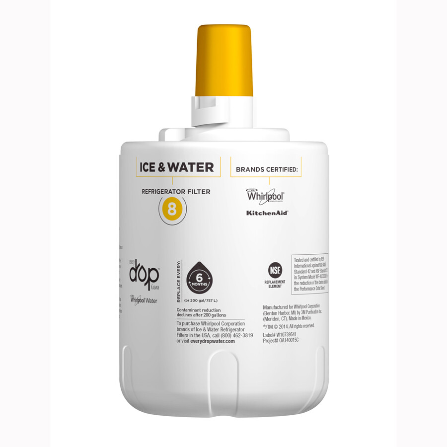 NEW Whirlpool EveryDrop Water and Ice Refrigerator Water Filter 8  EDR8D1