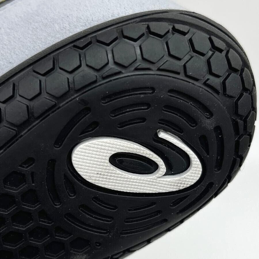 Pre-owned Asics Wrestling Shoes 1083a001 Gray/black(edge:gold) Ex-eo(twr900) Successor In Gray,black(gold)