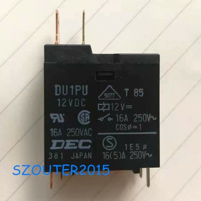 1pcs DU1PU-12VDC 12V DC 16A 4PIN Power Relays New #E8*