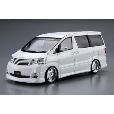 Plastic Model Aoshima The Tuned Car 1/24 Silkbrai'S Mnh/Anh10 15W Alphard '05 80