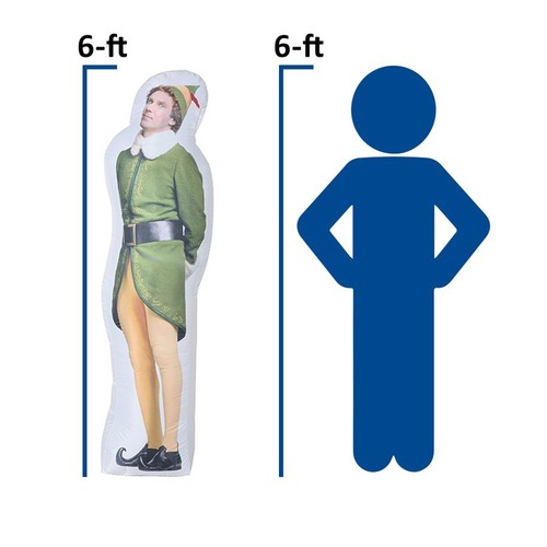 BUDDY the ELF 6 Foot Inflatable Indoor Outdoor Christmas Decoration 6FT Six FEET