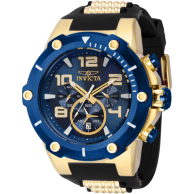 Invicta Speedway Chronograph Quartz Blue Dial Men's Watch 40892