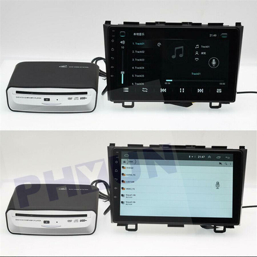 Car USB External CD VCD DVD MP4 Player For Android 4.0 - 8.1 Stereo Radio Navi