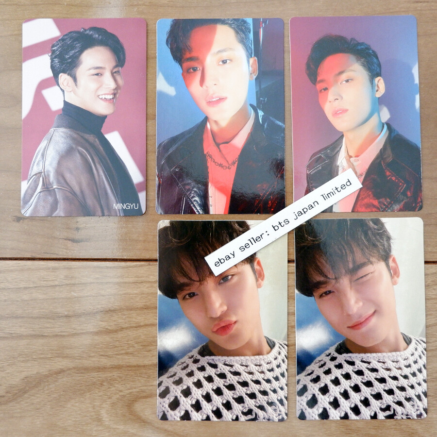 ミンギュ　トレカ　CARAT ZONE SEVENTEEN follow Mingyu's carat zone Like new | Mercari