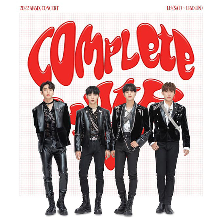 AB6IX [COMPLETE WITH YOU] Album 4 Ver SET 4CD+POSTER+4 Photo