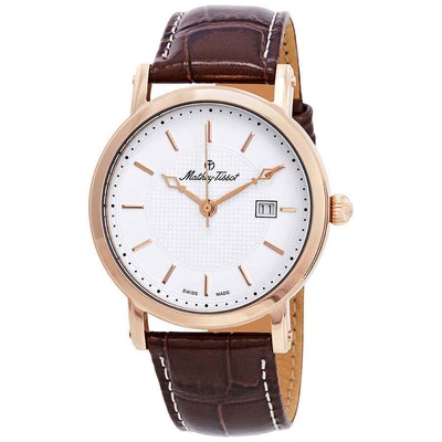 Часы Mathey-Tissot City с белым циферблатом H611251PI