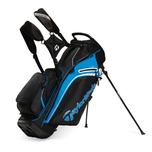 Taylormade Golf Tour Stand Bag New for 2024 Qi Series Blue Taylormade Golf Tour Stand Bag New for 2024 Qi Series Blue