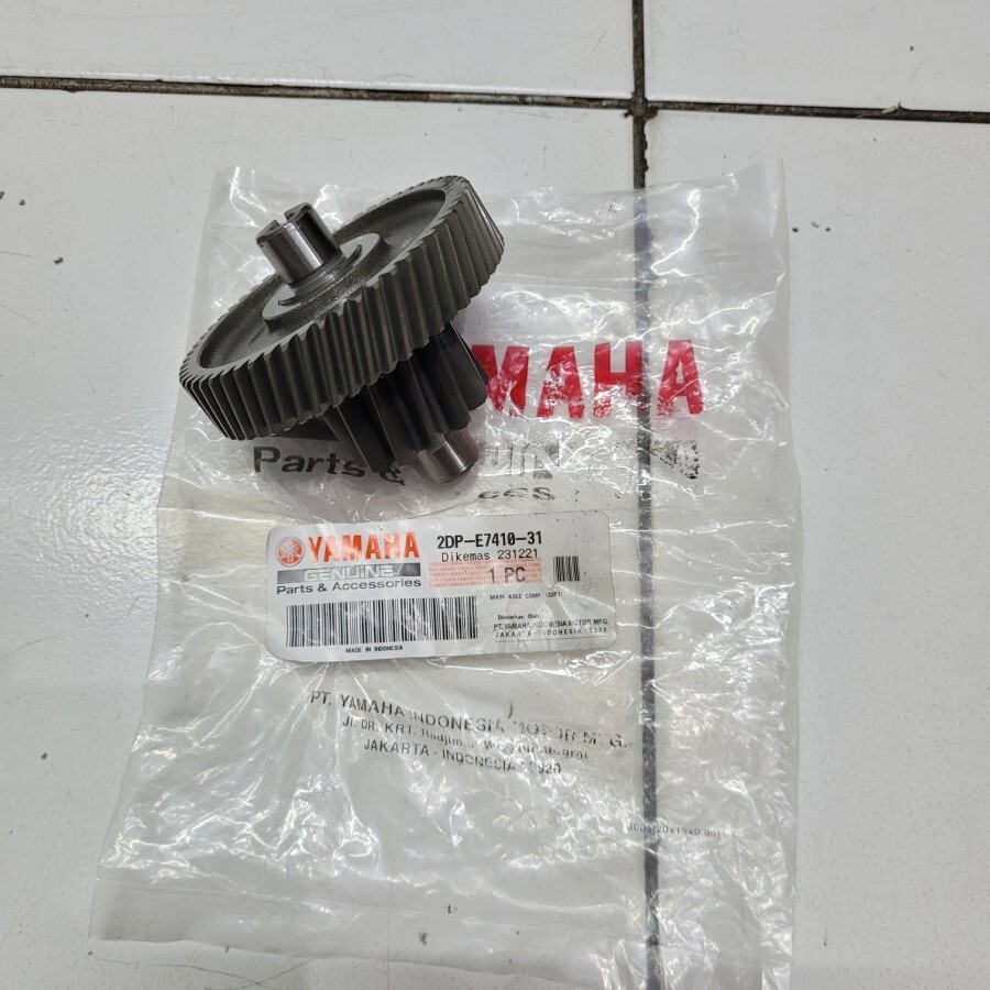 Genuine Parts Yamaha NMAX 125/150/155 2017-2024 Main Axle Gear Comp 2DP-E7410-31