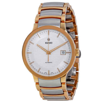 Pre-owned Rado Centrix Automatic Silver Dial Men's Watch R30953123