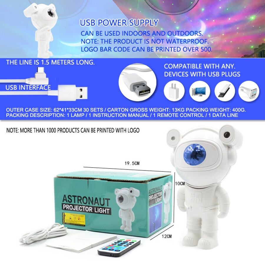 Astronaut starry sky projector инструкция на русском