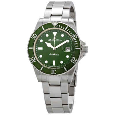 Mathey-Винтажные мужские часы Tissot Mathey с автоматическим зеленым циферблатом Hulk H9010ATV