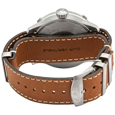 Pre-owned Breitling Navitimer Super 8 B20 Automatic Chronometer 46 Mm Black Dial Men's