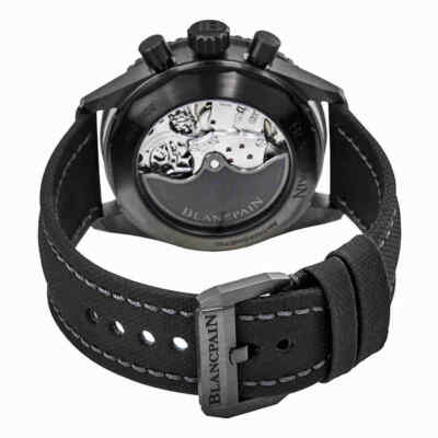 Pre-owned Blancpain Fifty Fathoms Bathyscaphe Chronograph Men's Watch 5200-0130-b52a