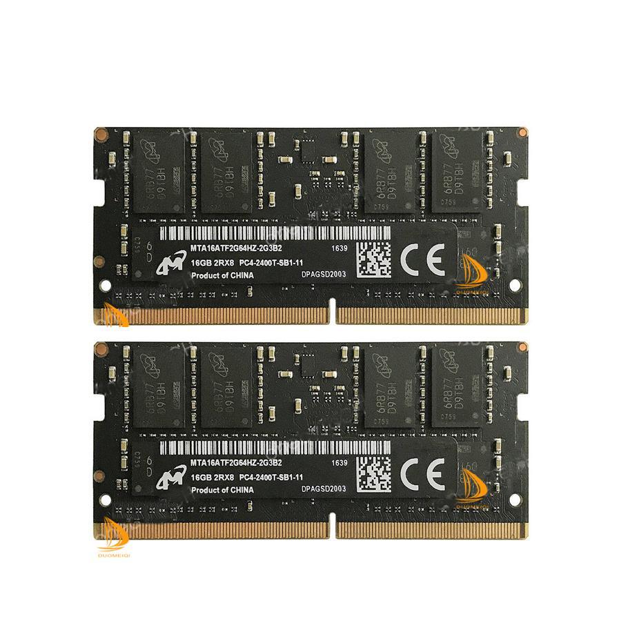 Micron 32 GB 2x 16GB DDR4 RAM PC4-2400T PC4-19200S 260PIN SO-DIMM