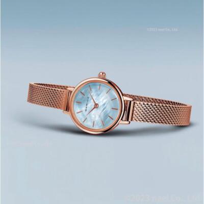 Pre-owned Bering Classic Mini 11022-360 Women's Gold Watch Japan