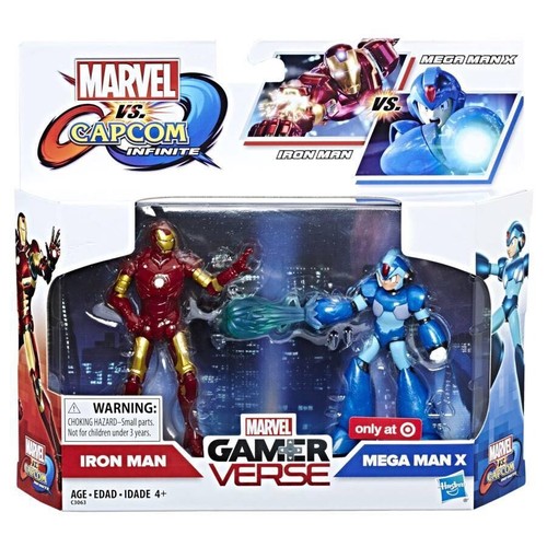 Marvel vs. Capcom Infinite Figures: Iron Man vs Mega Man X! | eBay