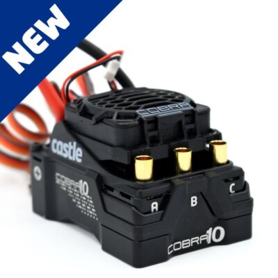 Castle Creations Cobra 10 6S Max 25.2V Max 8A Peak BEC ESC Speed Control