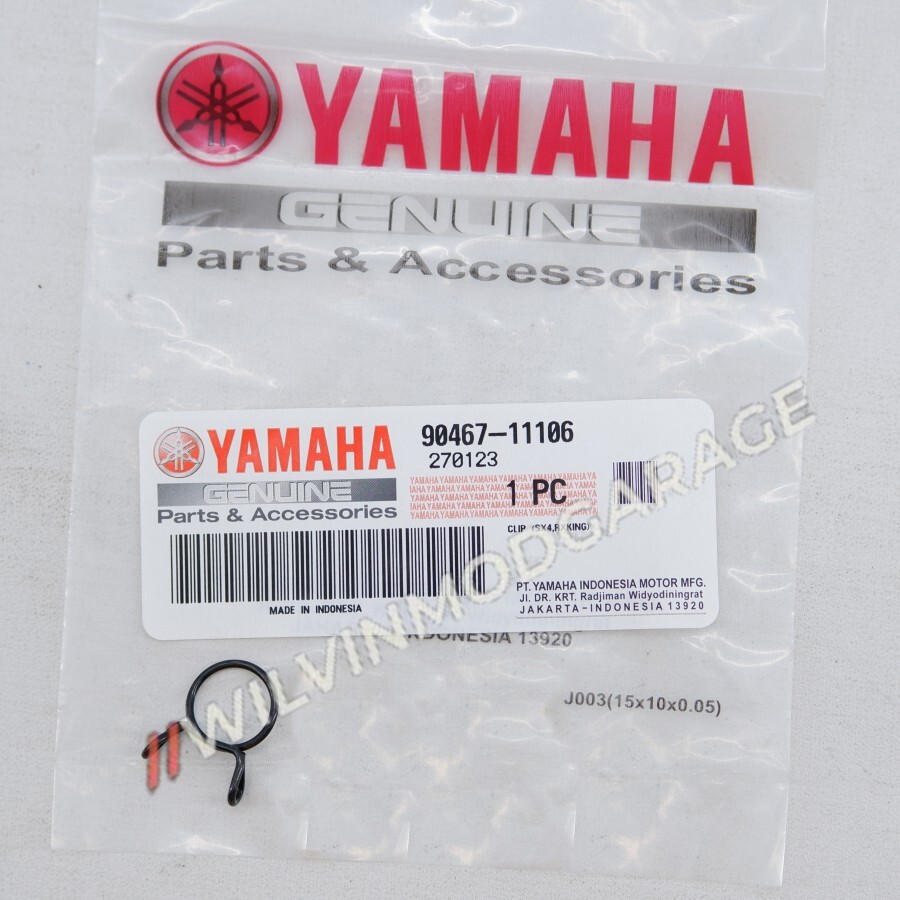 Genuine Parts Yamaha RX-King RX 135 Side Oil Hose Tube Clip 90467-11106