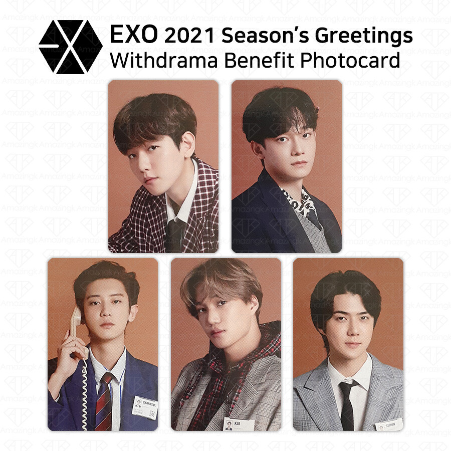 タレントカード EXO / 2018 SEASON'S GREETINGS Exo 2018 Season's Greetings Set | eBay