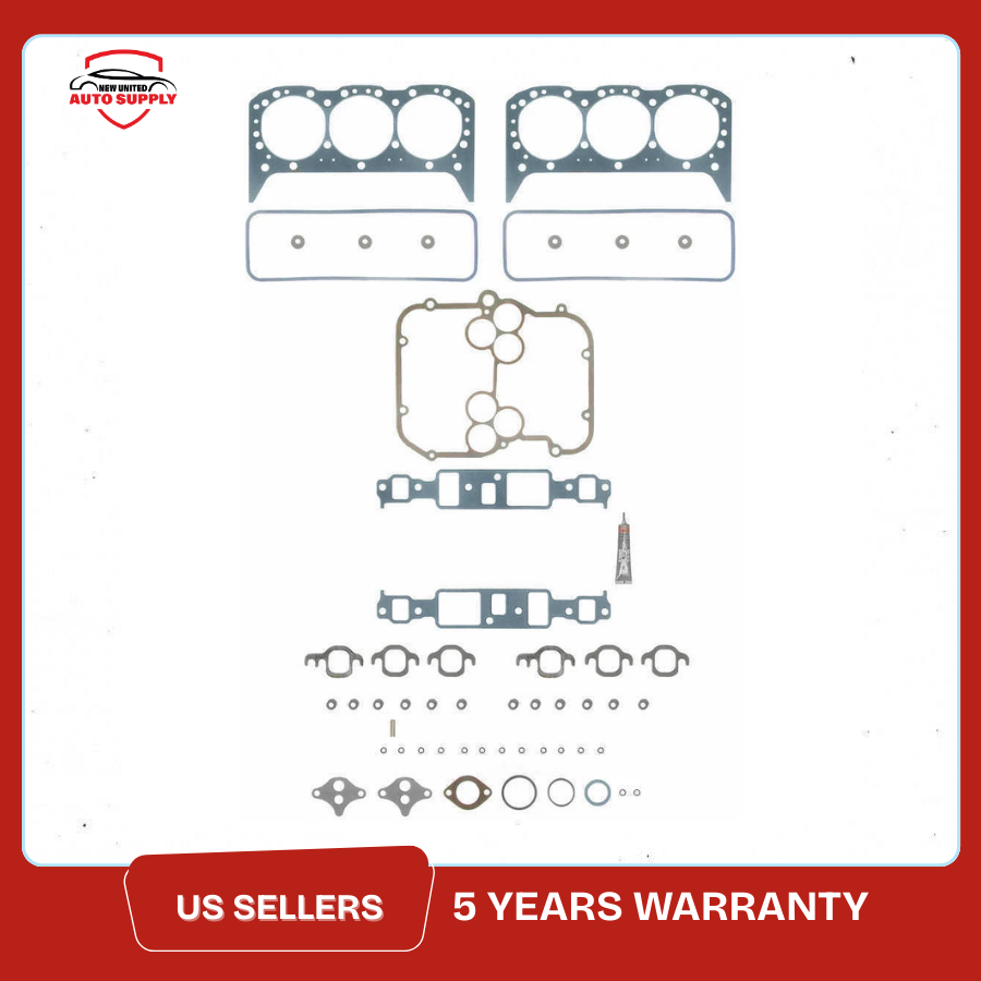 Fel-Pro Engine Cylinder Head Gasket Set HS9354PT4 for Chevrolet GMC Oldsmobile