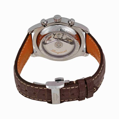 Pre-owned Longines Master Collection Moonphase Automatic Chronograph 42 Mm Men's Watch