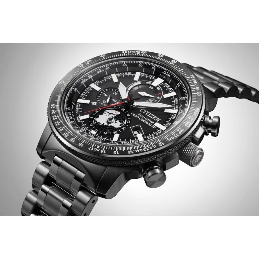 Pre-owned Citizen Promaster Sky Eco Drive Direct Flight Watch Men's By3005-56g