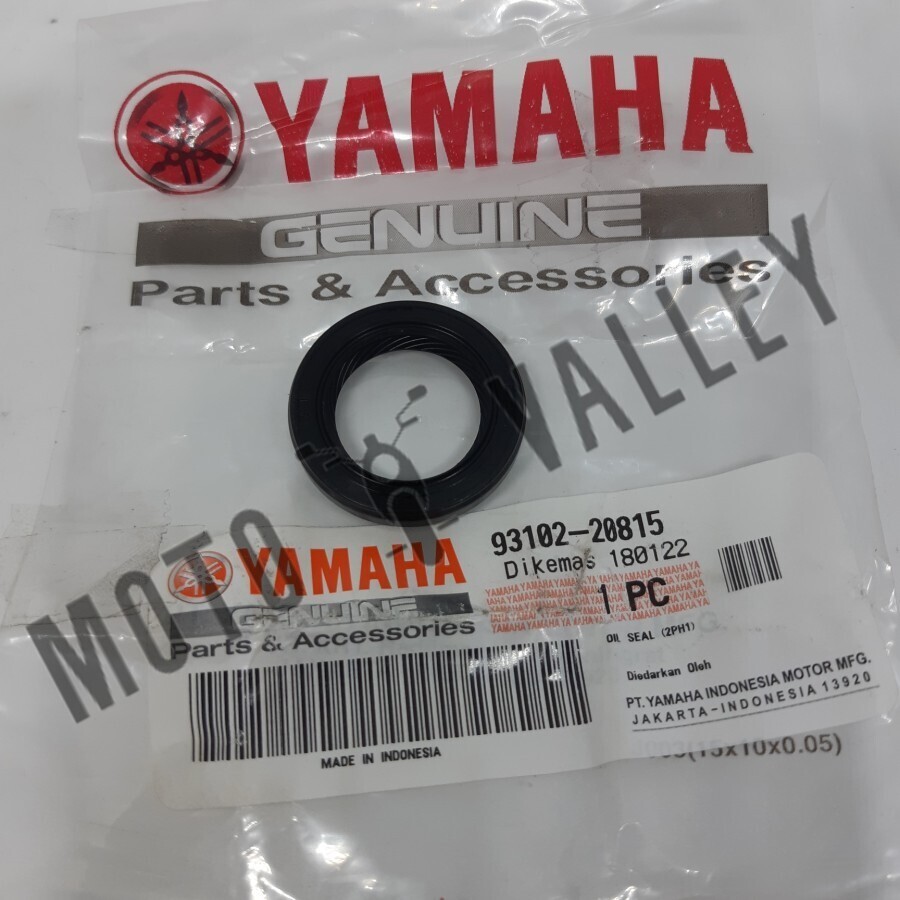 Genuine Part Yamaha NMAX 125/150/155 2017-2024 Transmission Oil Seal 93102-20815