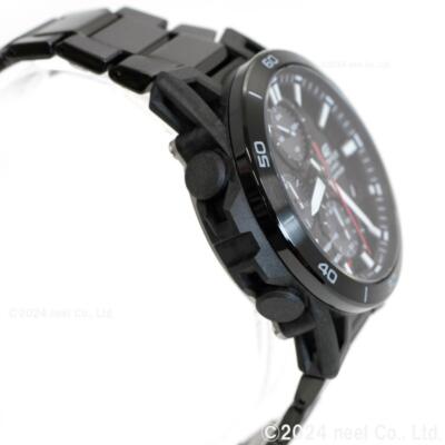 Pre-owned Casio Edifice Sospensione Efs-s640ydc-1ajf Men Watch Chronograph Solar Carbon