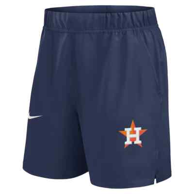 Houston Astros Nike Woven Victory Performance Shorts Men's 2024 MLB Dri-FIT New