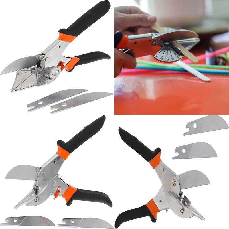 Angle Miter Shears Quarter round Cutting Tool - 45 to 135 Degree Cutter